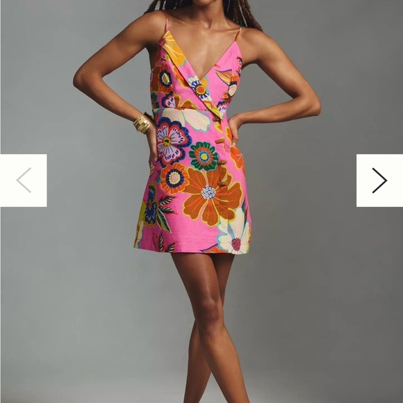 FARM Rio Dresses & Skirts - NWT FARM Rio Garden Wrap-Style Mini Dress